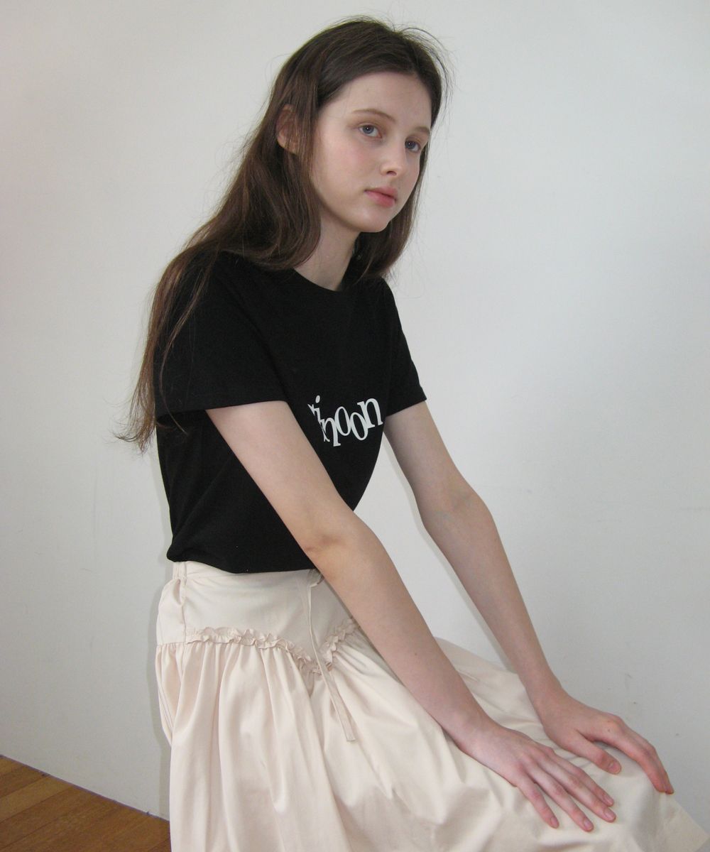 MUSINSA公式 | SINOON Sinoon Signature Logo T-Shirts (Black)