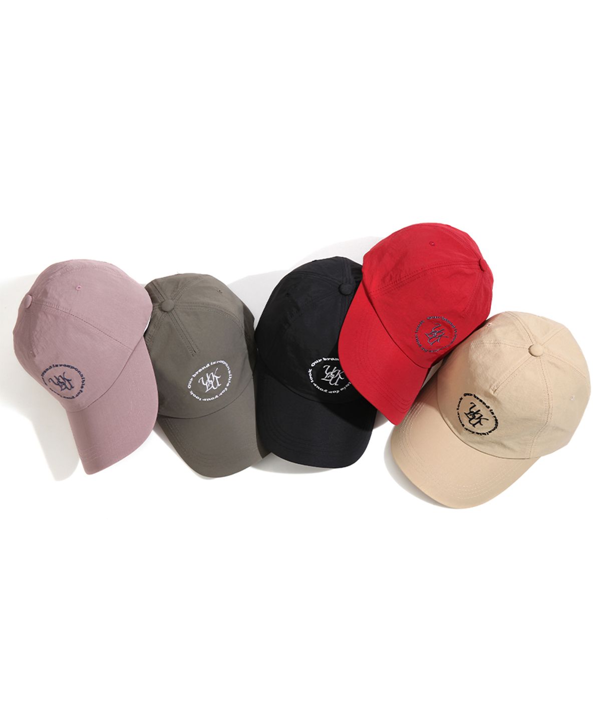 유룩(ULUK) 루시다C 자수 나일론 볼캡_Black
