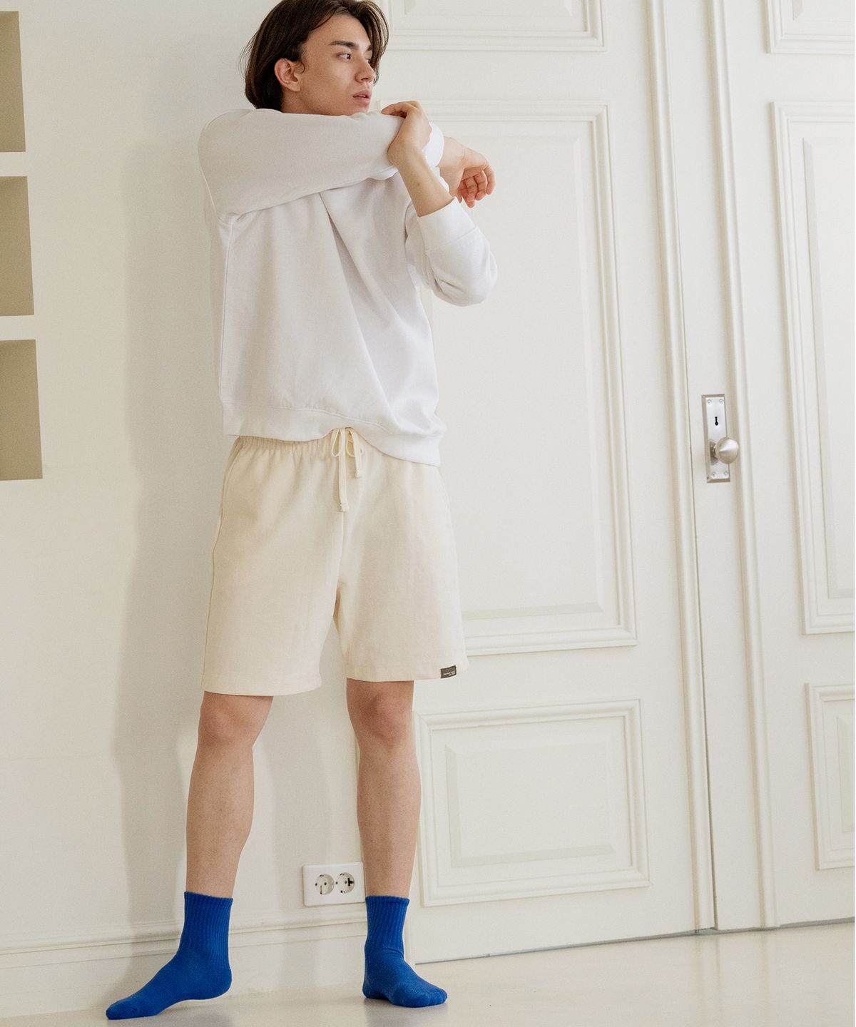 스튜디오 싹스탑(STUDIO SOCKSTOP) [6PACK] 남자 스포츠 쿠션 미들삭스 10 COLORS