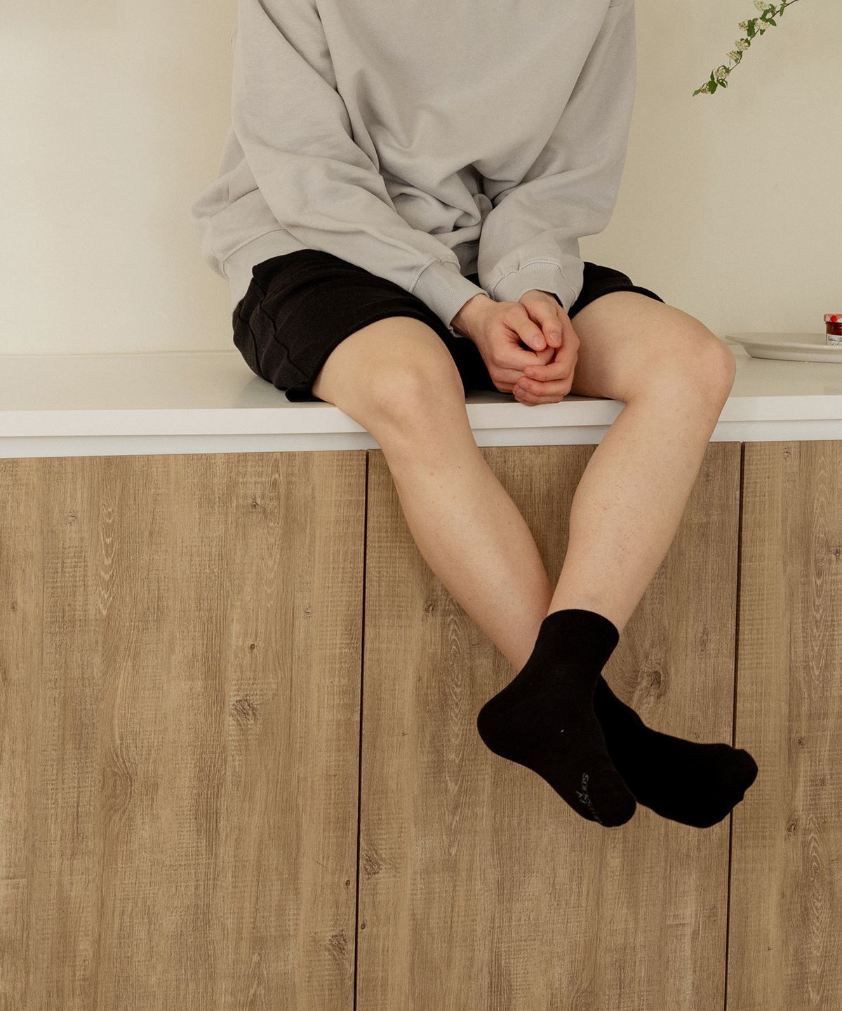 스튜디오 싹스탑(STUDIO SOCKSTOP) [8PACK] 남자 베이직 미들삭스 3 COLORS