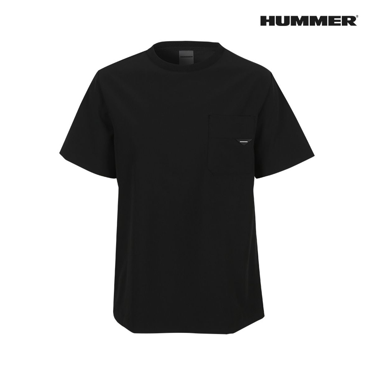 험머(HUMMER) 험머 여성 H4 라이크라 써머 반팔 티셔츠 블랙