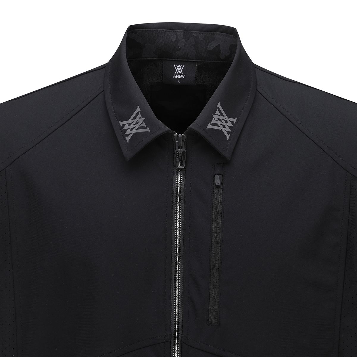 어뉴골프(ANEW GOLF) MEN SHIRT JACKET_BK