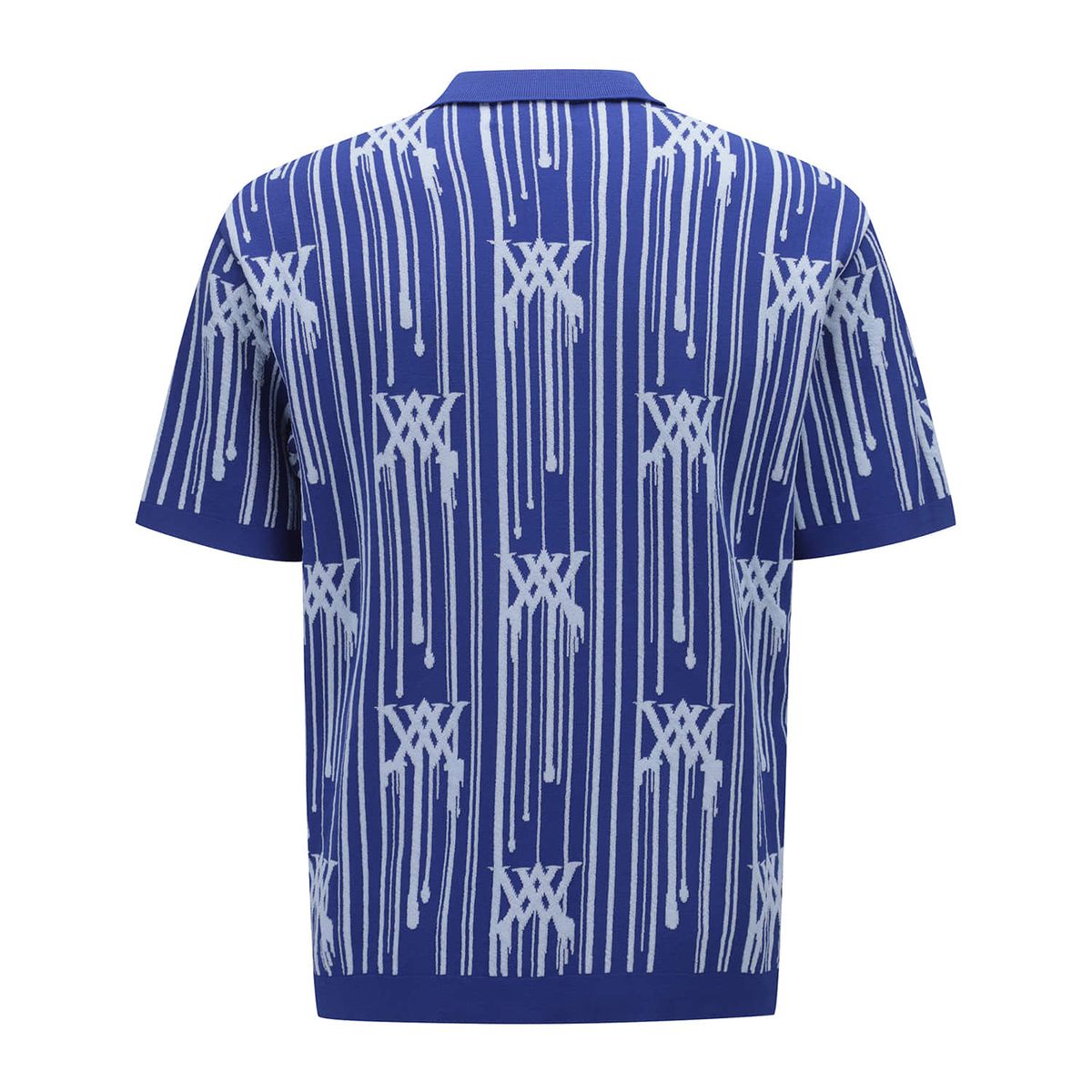 어뉴골프(ANEW GOLF) MEN RAIN LOGO SHORT SLEEVE SWEATER_RB