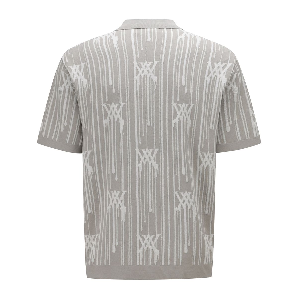 어뉴골프(ANEW GOLF) MEN RAIN LOGO SHORT SLEEVE SWEATER_BE