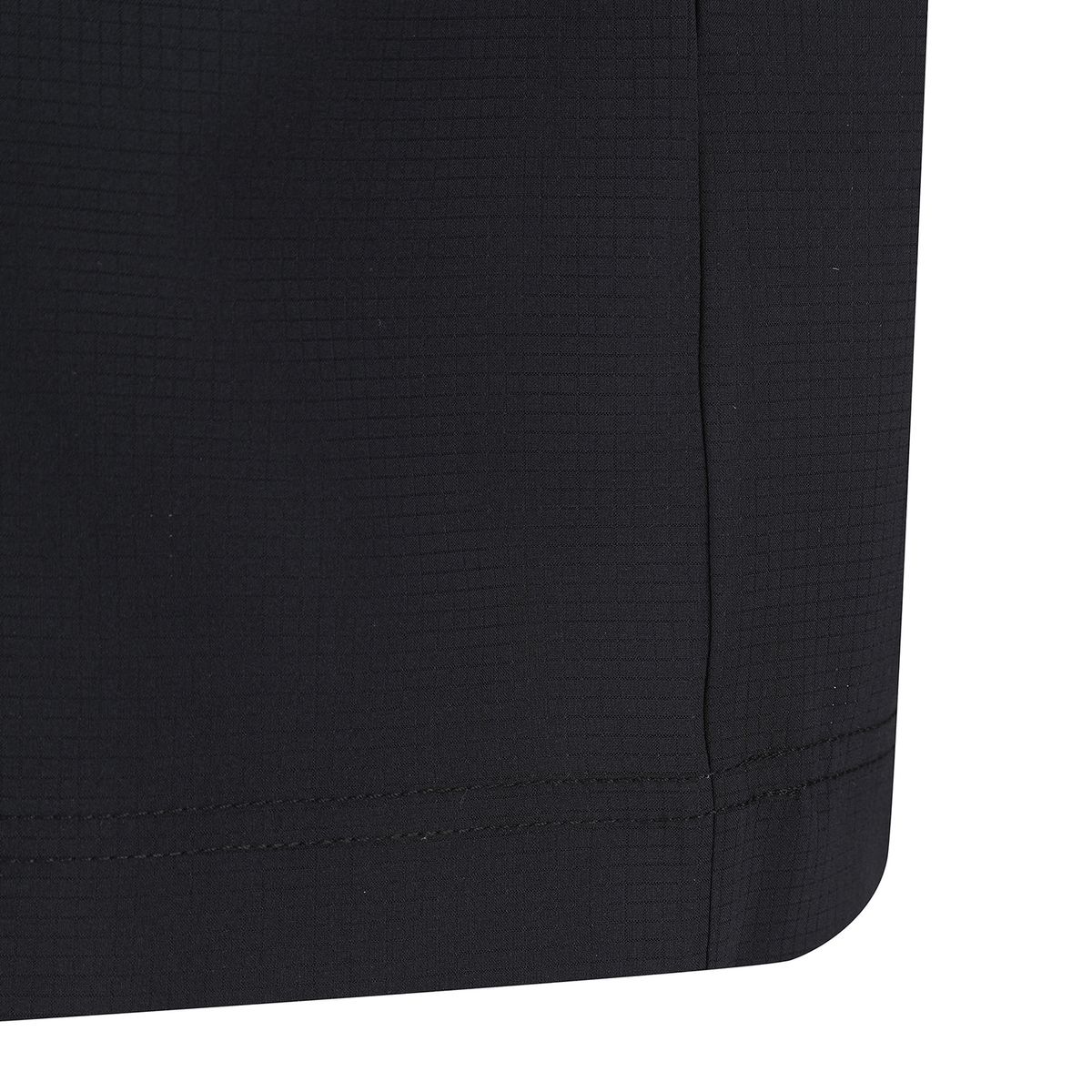 어뉴골프(ANEW GOLF) MEN WOVEN PATCH POINT SHORT T-SHIRT_BK