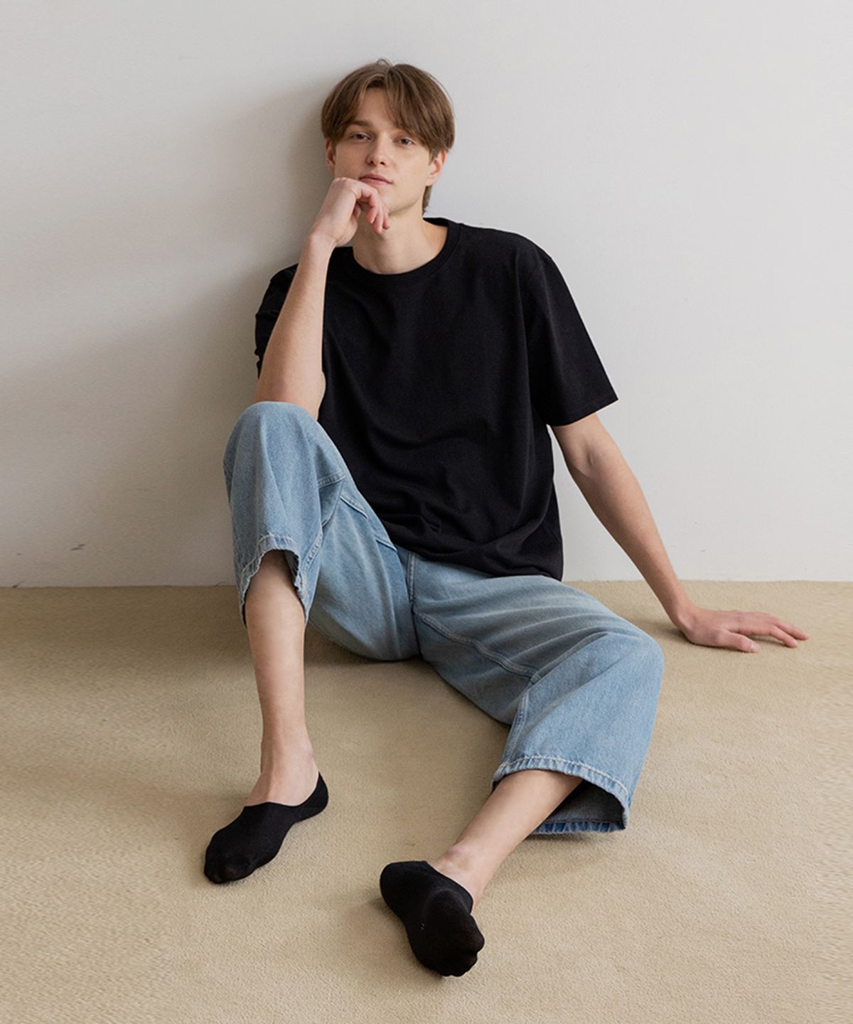 스튜디오 싹스탑(STUDIO SOCKSTOP) [10PACK] 남자 베이직 페이크삭스 3 COLORS