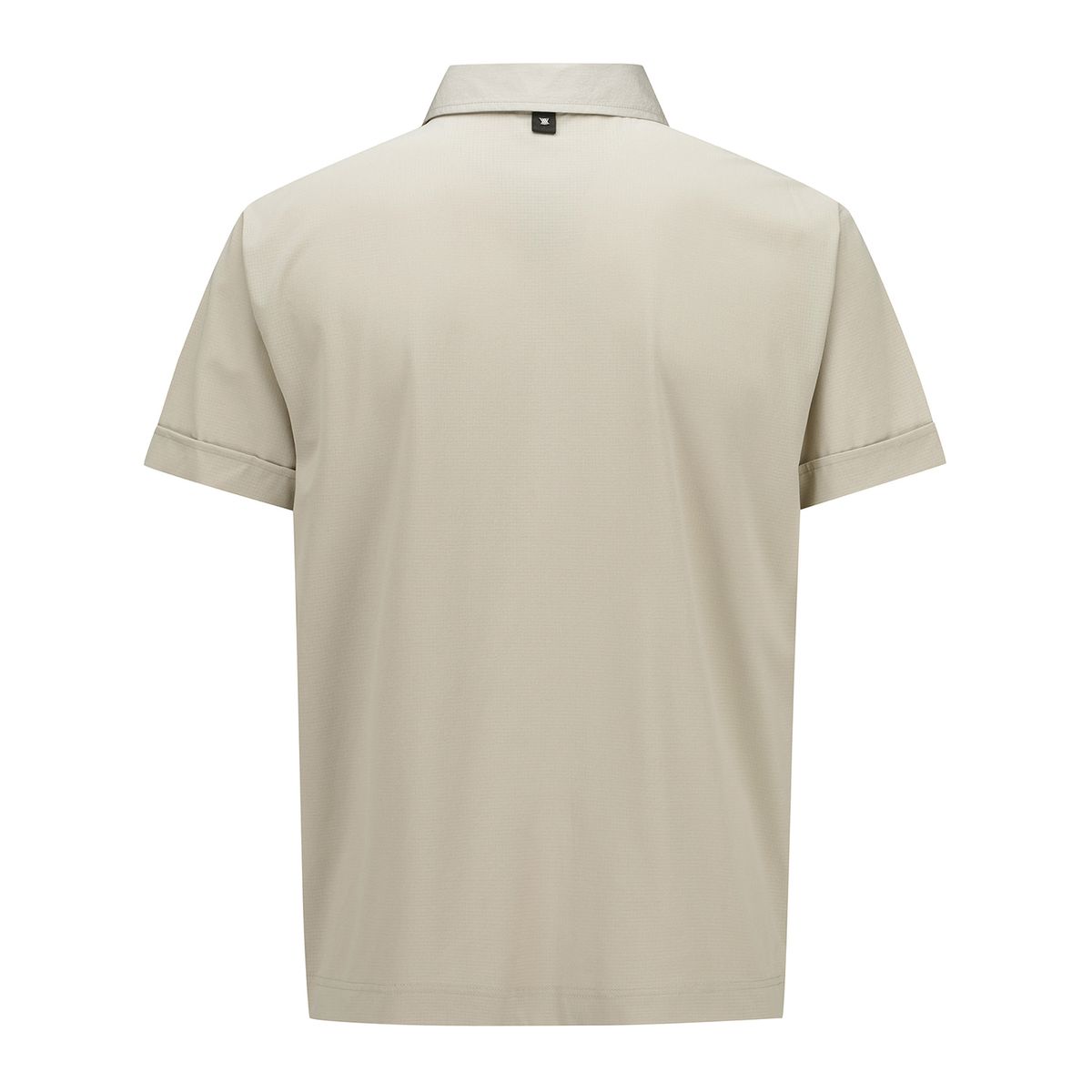 어뉴골프(ANEW GOLF) MEN WOVEN PATCH POINT SHORT T-SHIRT_BE