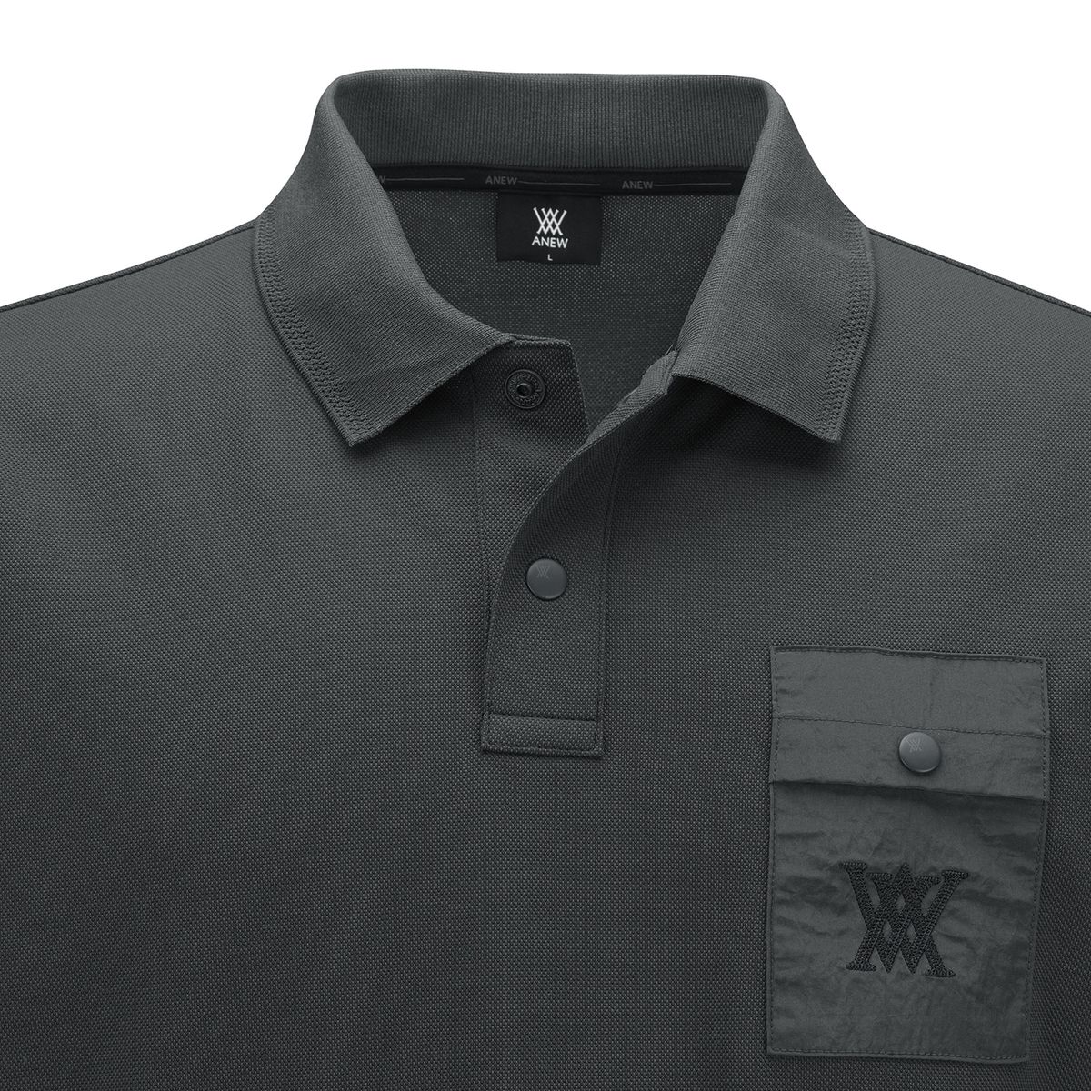 어뉴골프(ANEW GOLF) MEN POCKET DETAIL SHORT T-SHIRT_DG