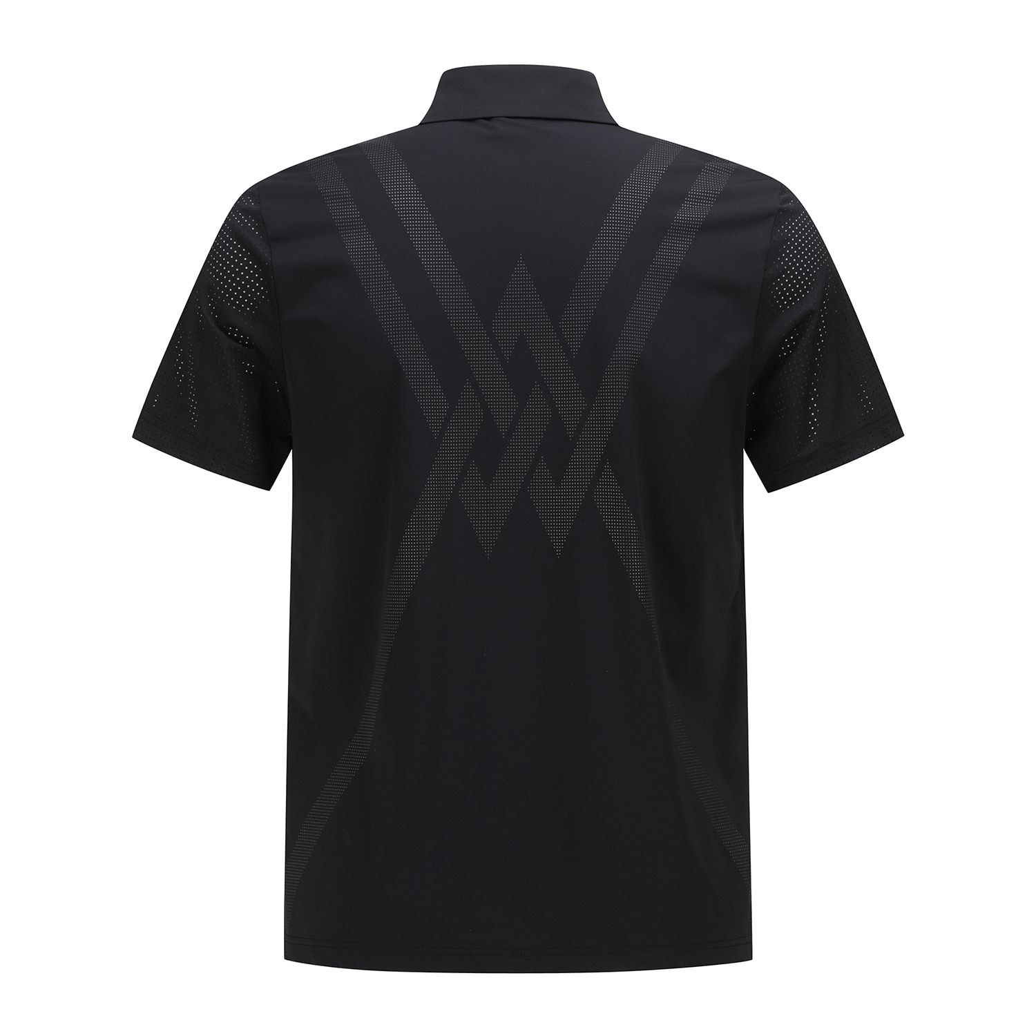 MUSINSA | ANEW GOLF MEN SIGNATURE LOGO SHORT T-SHIRT_BK