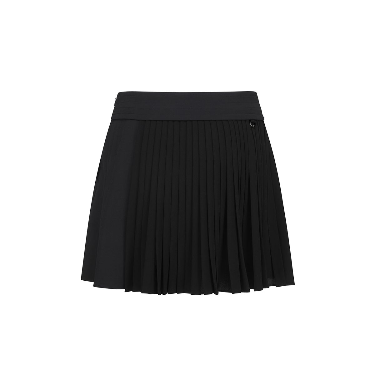 어뉴골프(ANEW GOLF) W LACE UP WAIST PLEATS SQ_BK