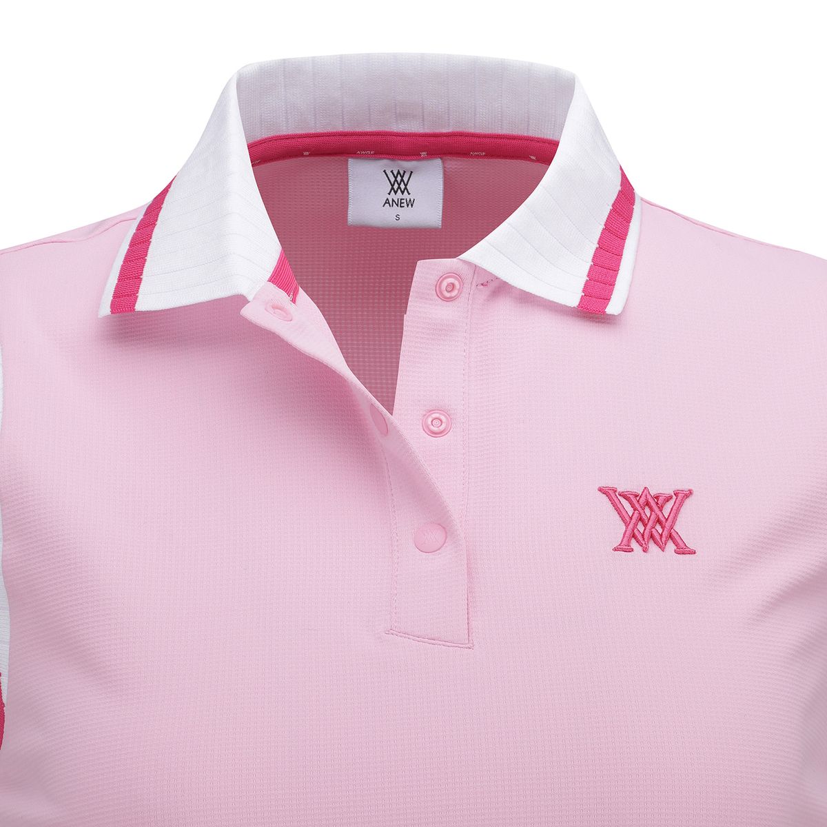 어뉴골프(ANEW GOLF) WOMEN KINT COLLAR SLEEVELESS_LP
