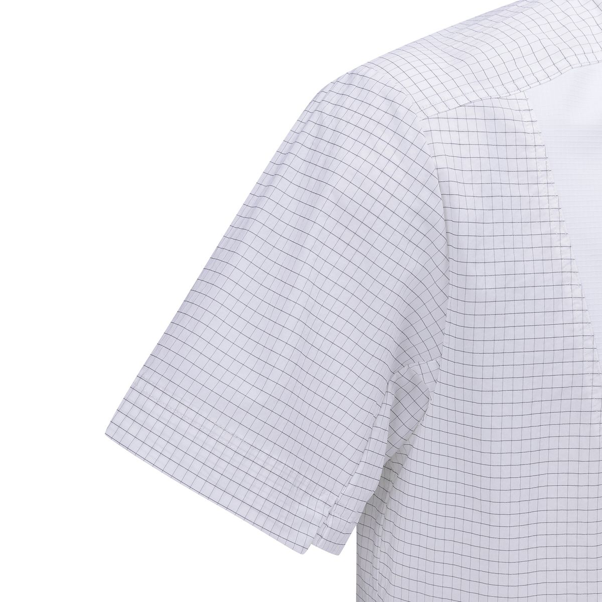 어뉴골프(ANEW GOLF) MEN WOVEN SLEEVE CREW NECK_WH