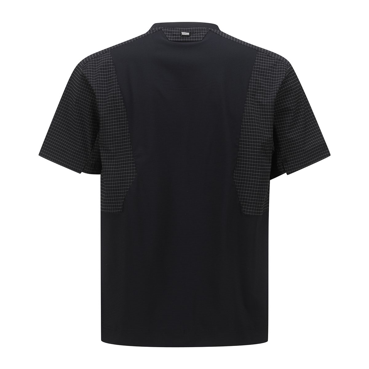 어뉴골프(ANEW GOLF) MEN WOVEN SLEEVE CREW NECK_BK