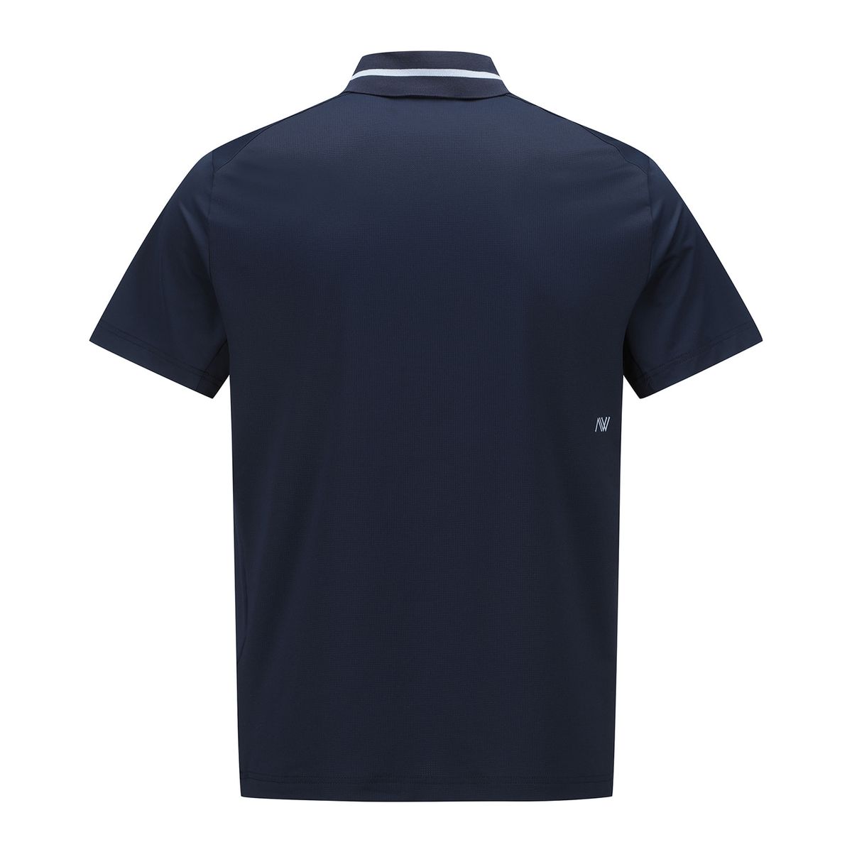 어뉴골프(ANEW GOLF) MEN MESH BLOCK KNIT COLLAR SHOT T-SHIRT_NA