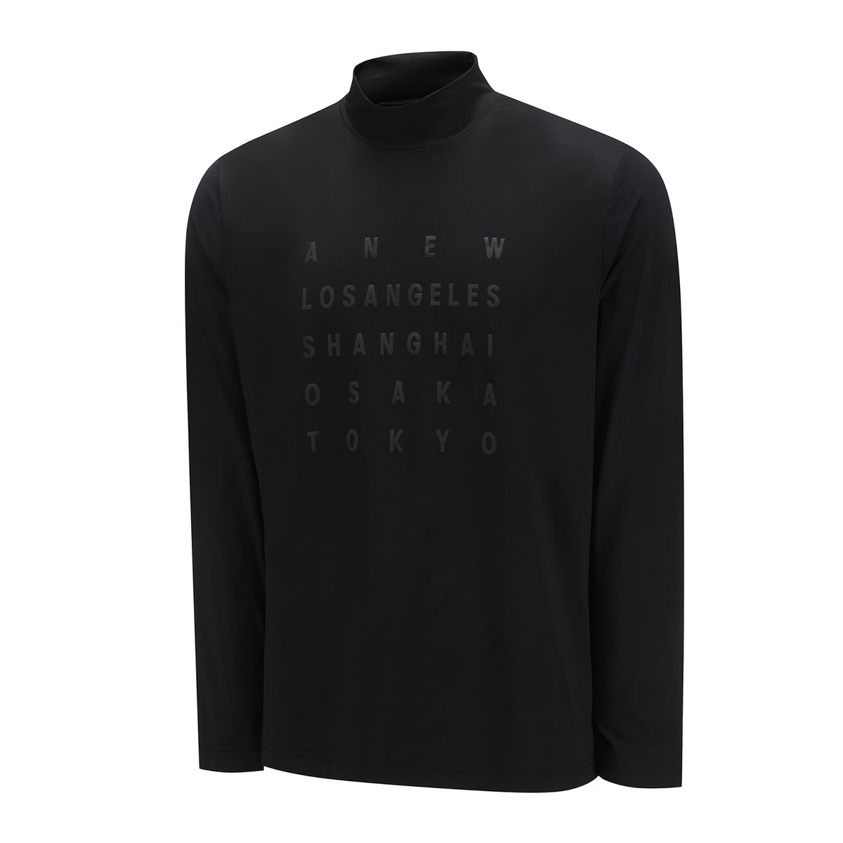 어뉴골프(ANEW GOLF) SUMMER LONG SLEEVE T-SHIRT_BK