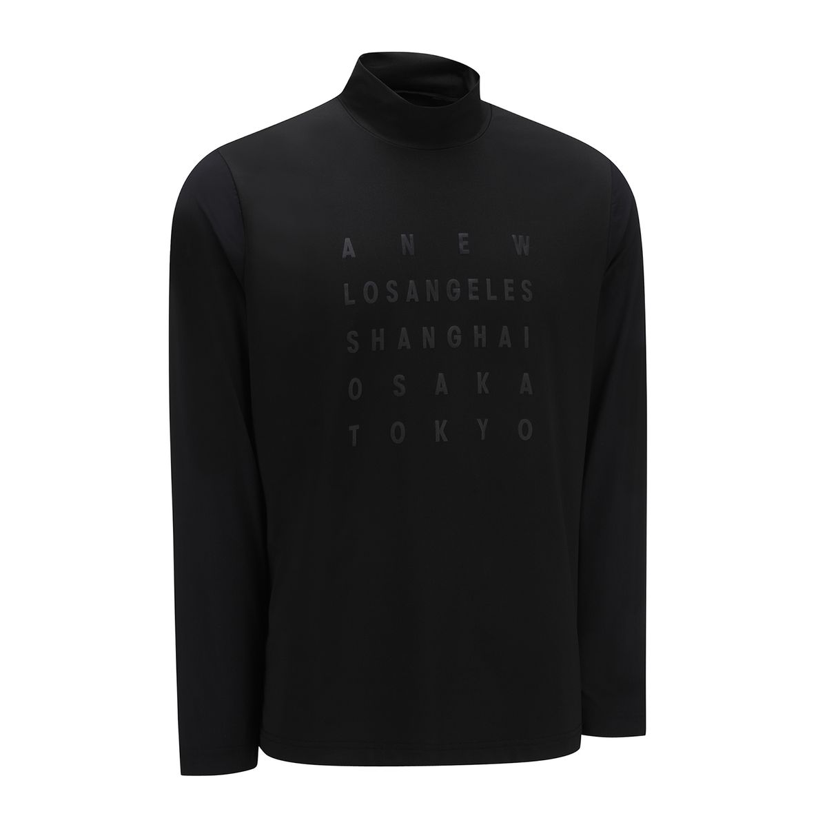 어뉴골프(ANEW GOLF) SUMMER LONG SLEEVE T-SHIRT_BK