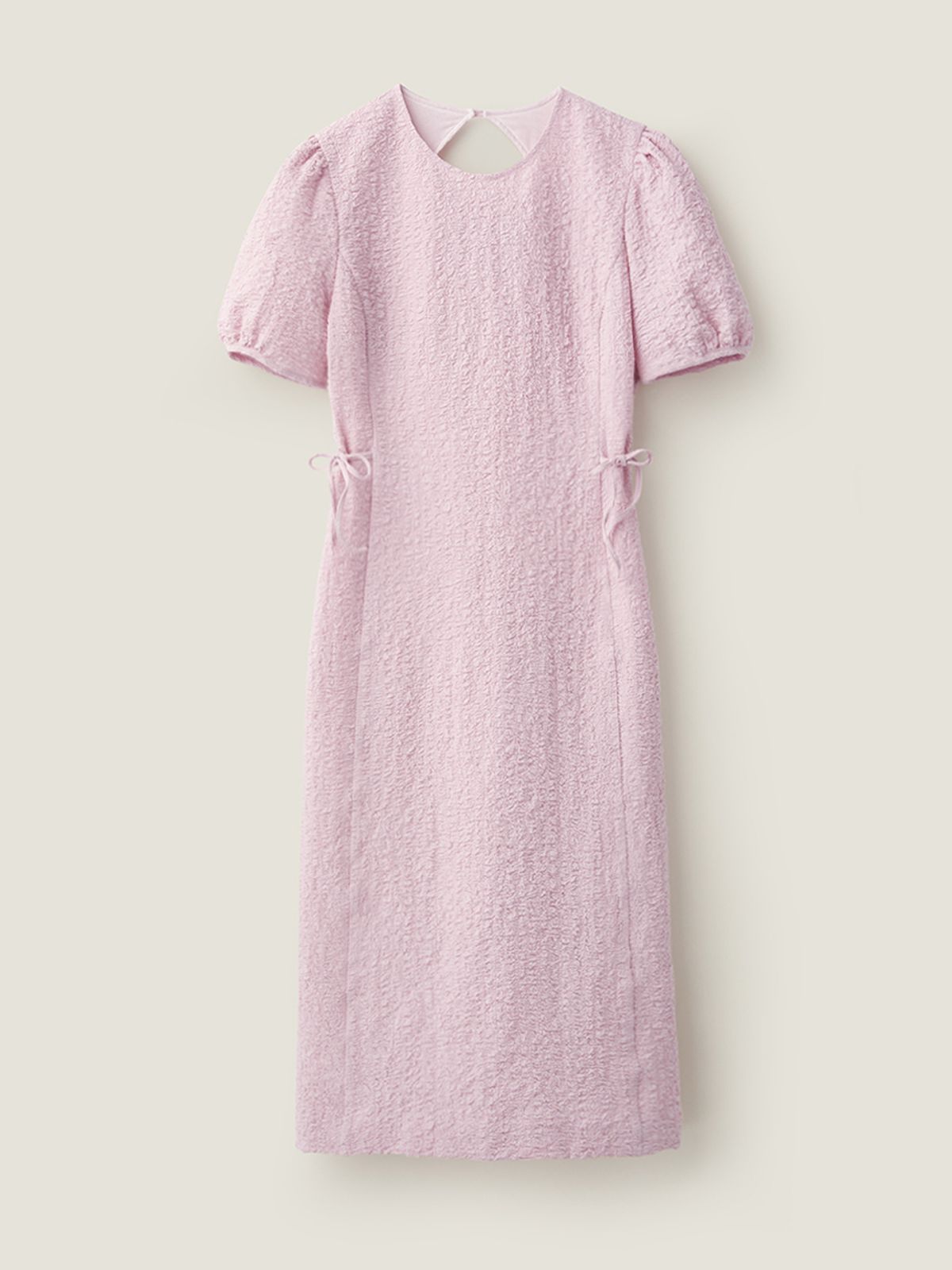 비뮤즈맨션(BEMUSE MANSION) Back point cut out dress - Lilac