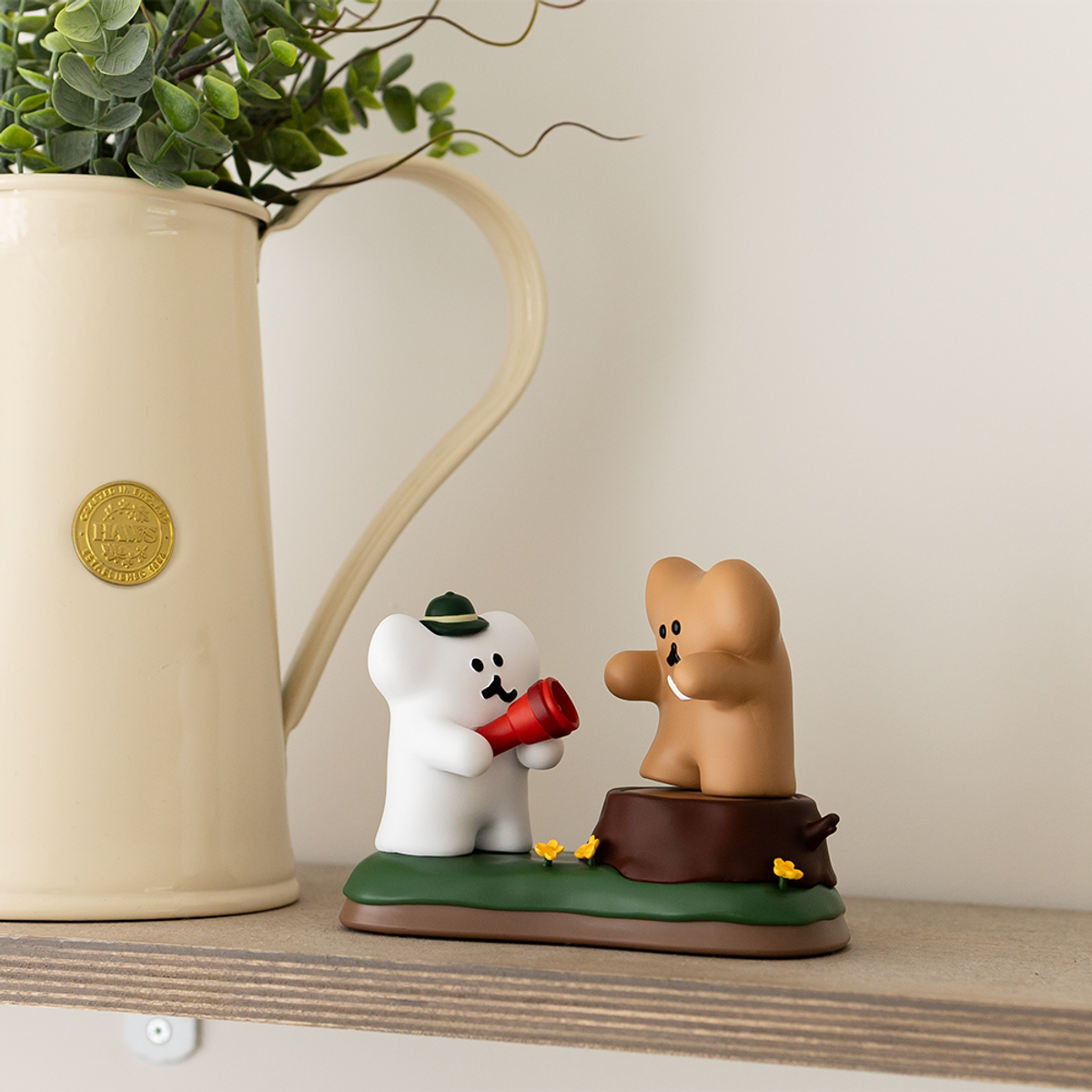 다이노탱(DINOTAENG) QUOKKA & BOBO IN THE WOODS MINI LAMP