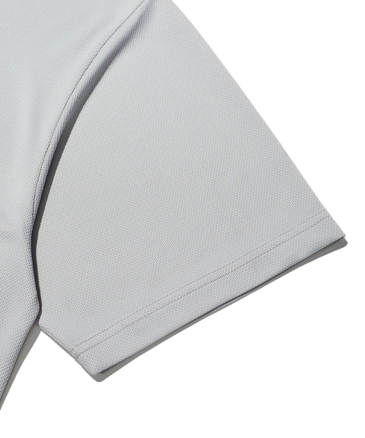 브라운브레스(BROWNBREATH) REFLECTIVE TAG MESH TEE - GREY