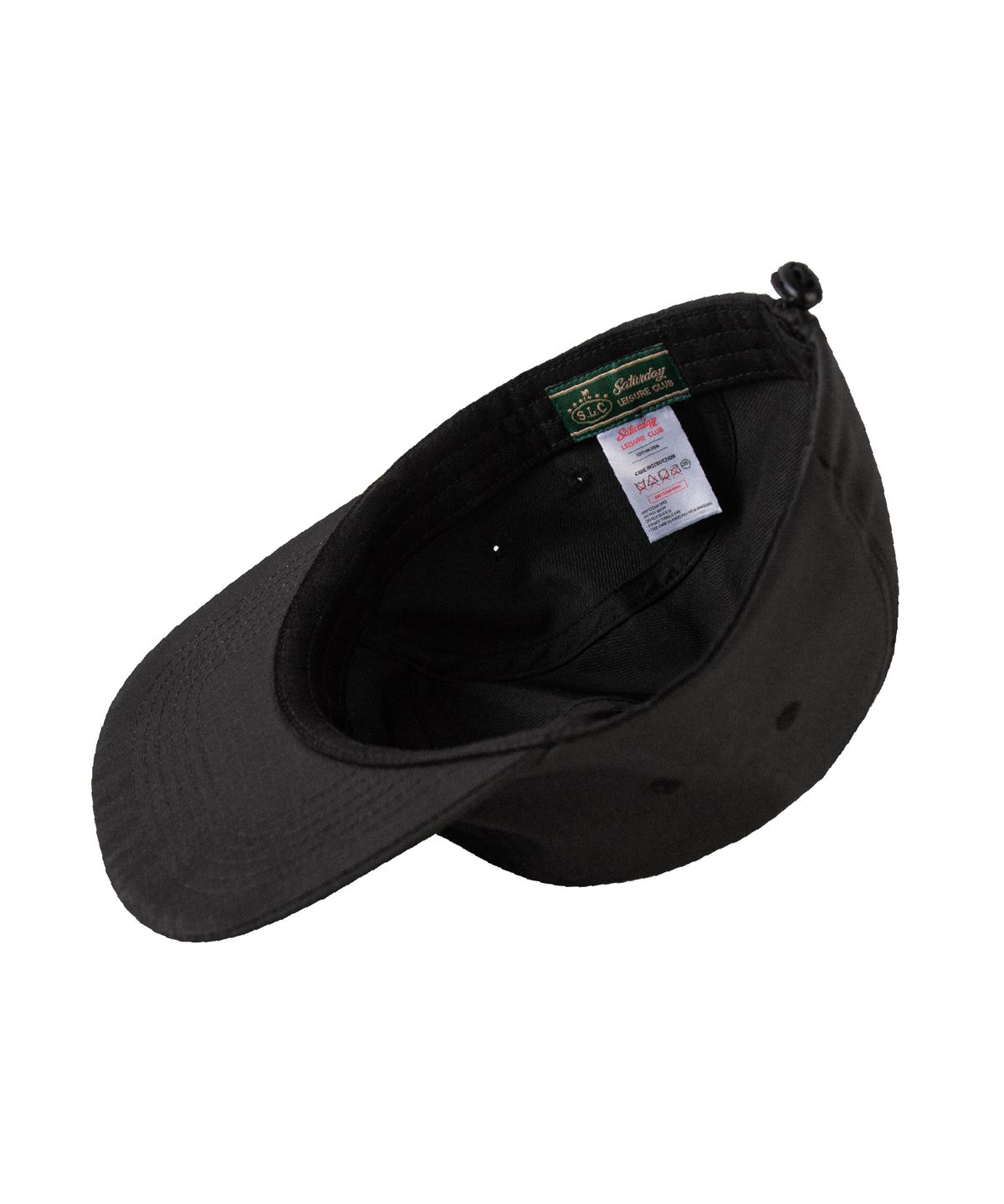 세러데이 레저 클럽(SATURDAY LEISURE CLUB) Leisure Camp Cap(Ripstop) - Black