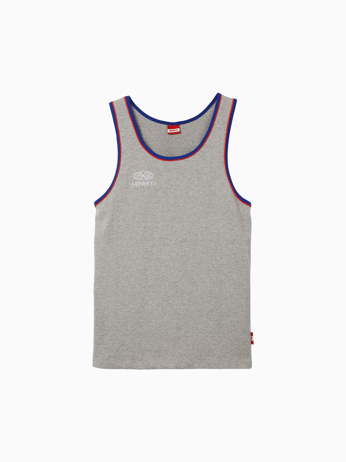 미나수(MENASOO) DOUBLE COLOR COVER COTTON SLEEVE_GRAY