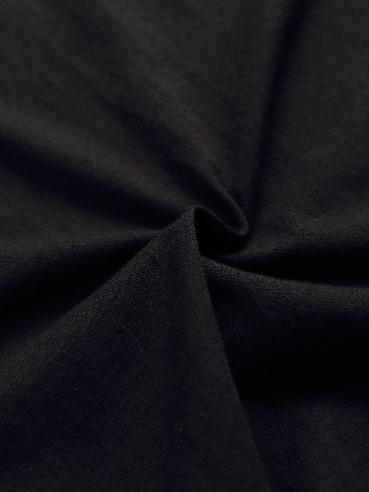 미나수(MENASOO) DOUBLE COLOR COVER COTTON SLEEVE_BLACK
