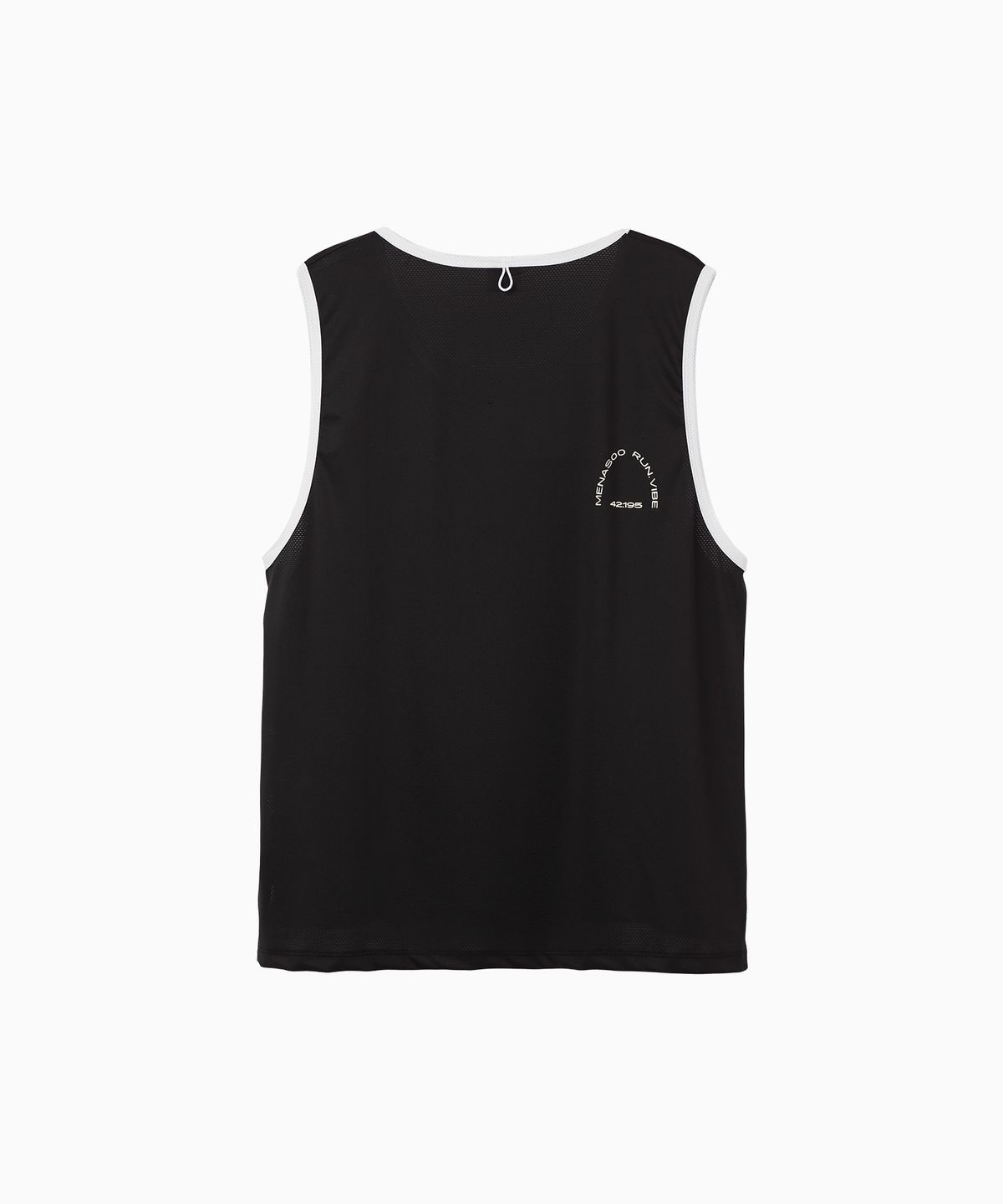 미나수(MENASOO) MESH RUNNER CLUB SLEEVE_BLACK