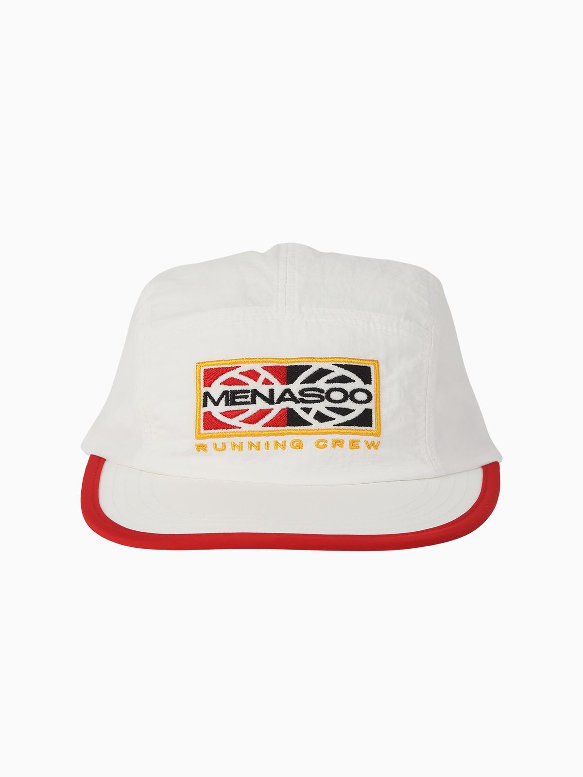 미나수(MENASOO) MENASOO TRACK CAMPCAP_WHITE