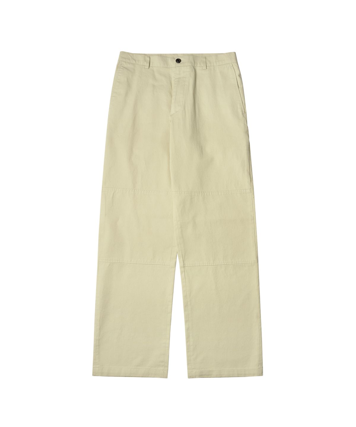하프크라이즈 레이아웃(HALBKREIS LAYOUT) P10045 스트레이트 워크 팬츠_Light beige