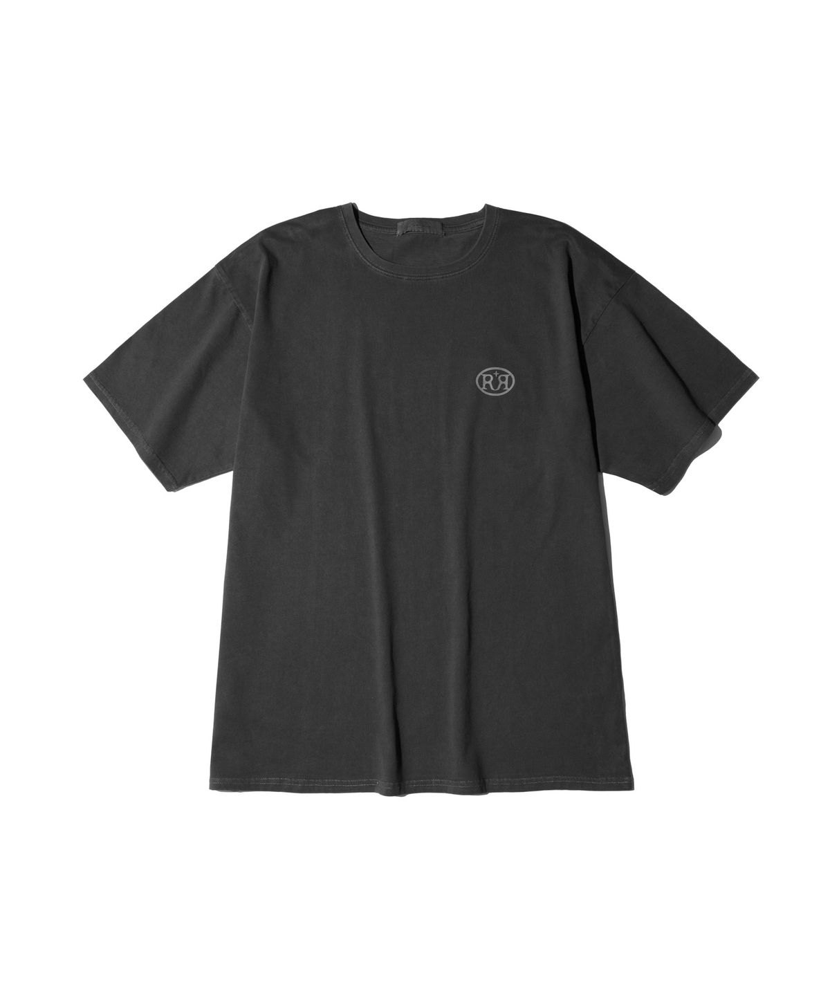 하프크라이즈 레이아웃(HALBKREIS LAYOUT) T20046 Music printing T-shirt_Charcoal