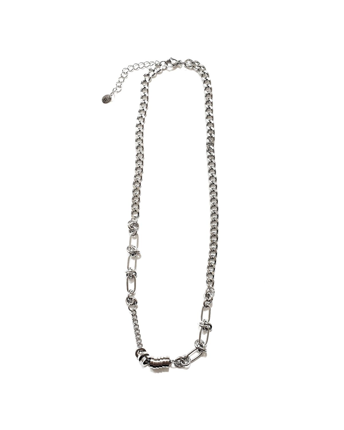바이브(BYBE) layered mix chain necklace