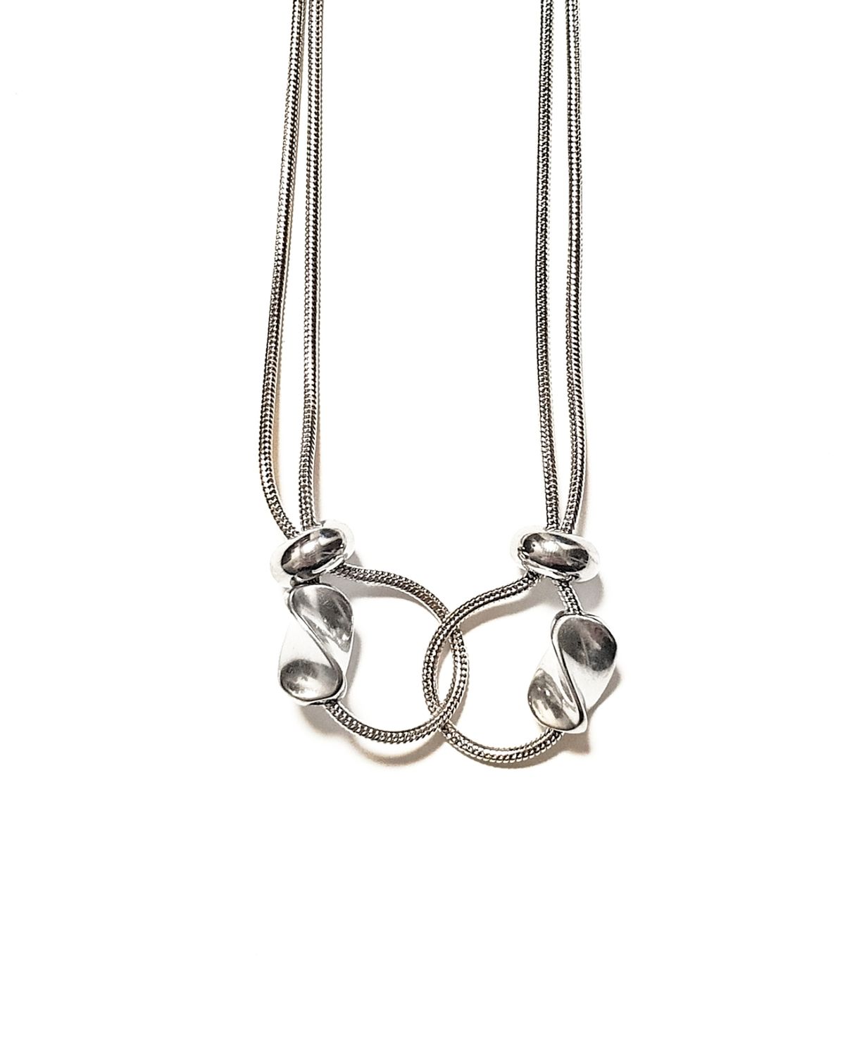 바이브(BYBE) Cross pendant necklace