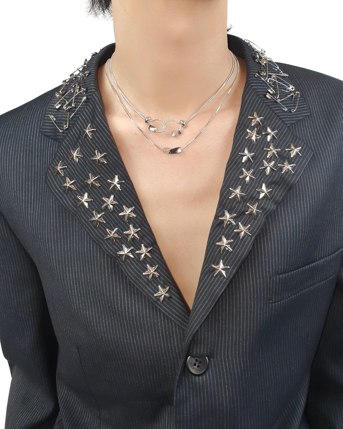 바이브(BYBE) Cross pendant necklace