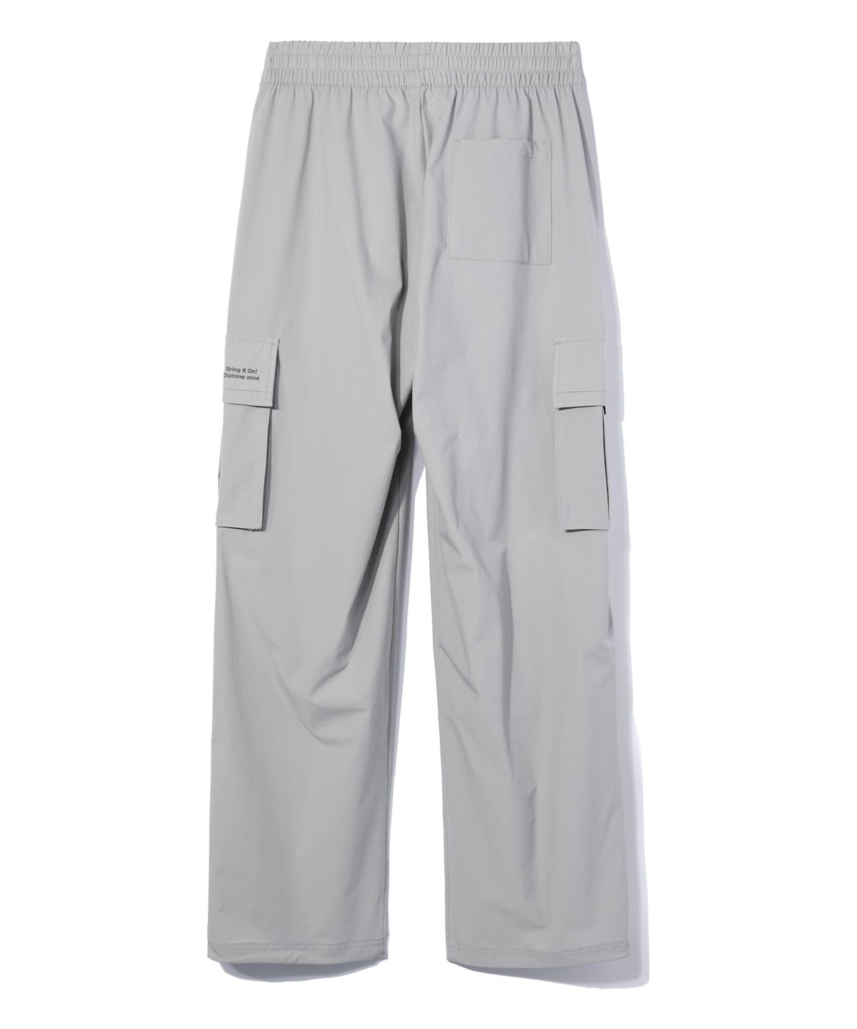 디스트나인(DISTN9NE) 와이드 나일론 카고 팬츠 GREY (LO8PU788-072)