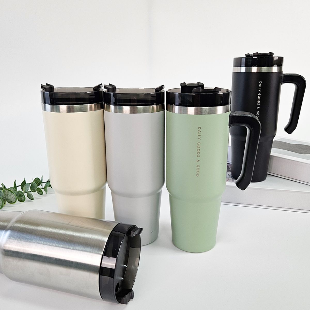 디지지(DEGEEGEE) 파스텔 스텐 진공 텀블러 900ml