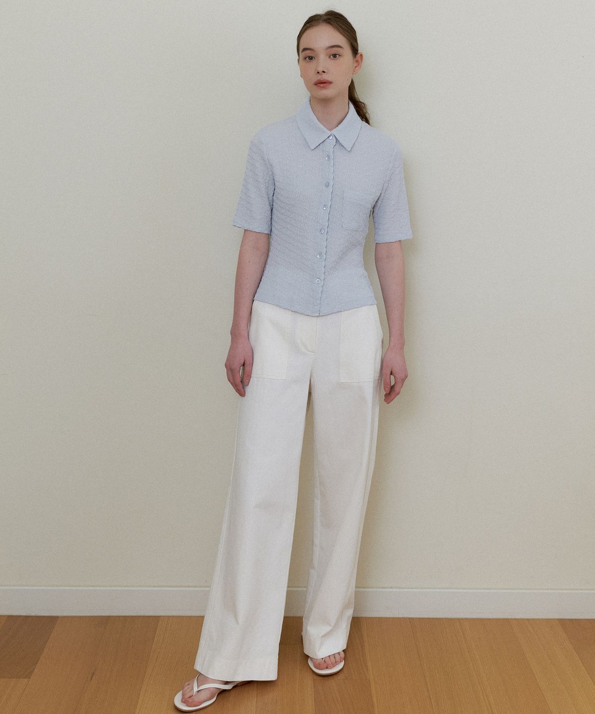 더페니(THE PENNY) SPRING CARPENTER PANTS - Ivory