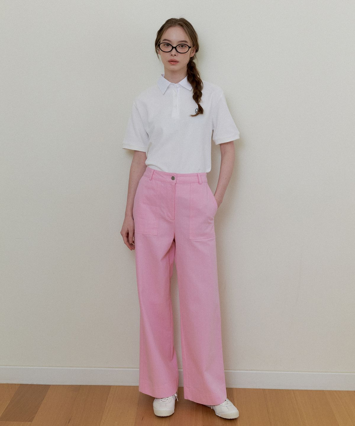 더페니(THE PENNY) SPRING CARPENTER PANTS - Pink