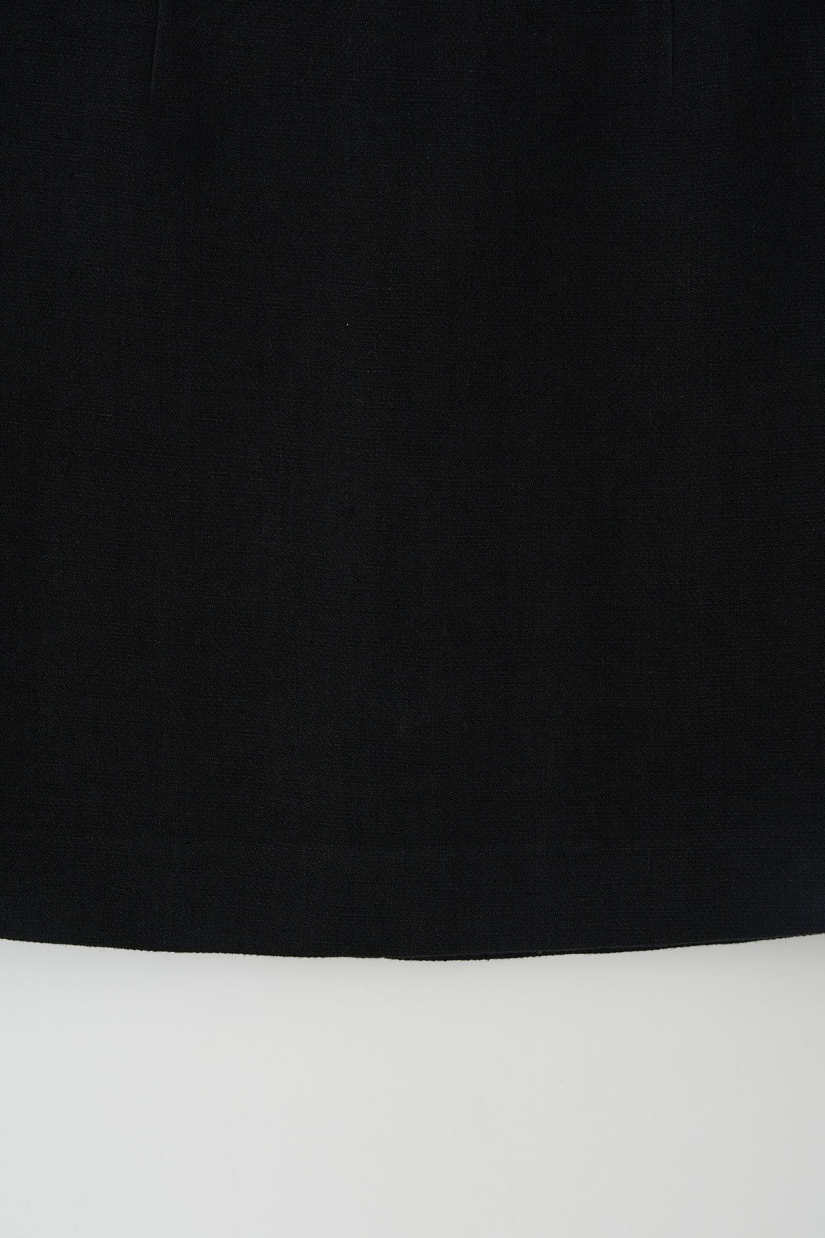 더페니(THE PENNY) LINENE MINI SKIRT - Black