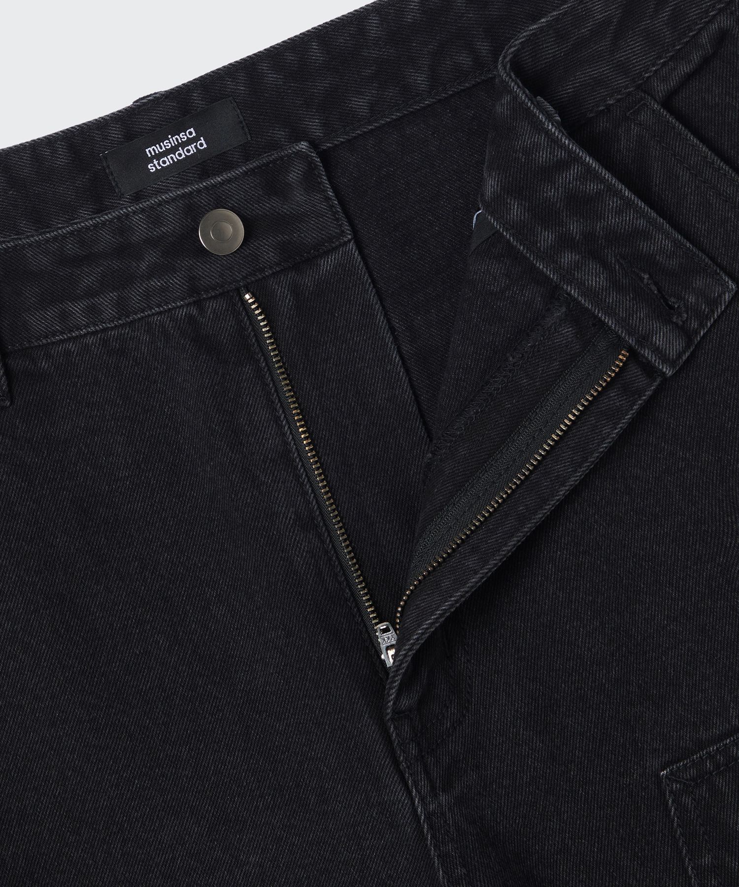 ★MUSINSA STANDARD★ Denim wide double knee carpenter pants MUSINSA | MUSINSA STANDARD Denim Wide Double Knee Carpenter