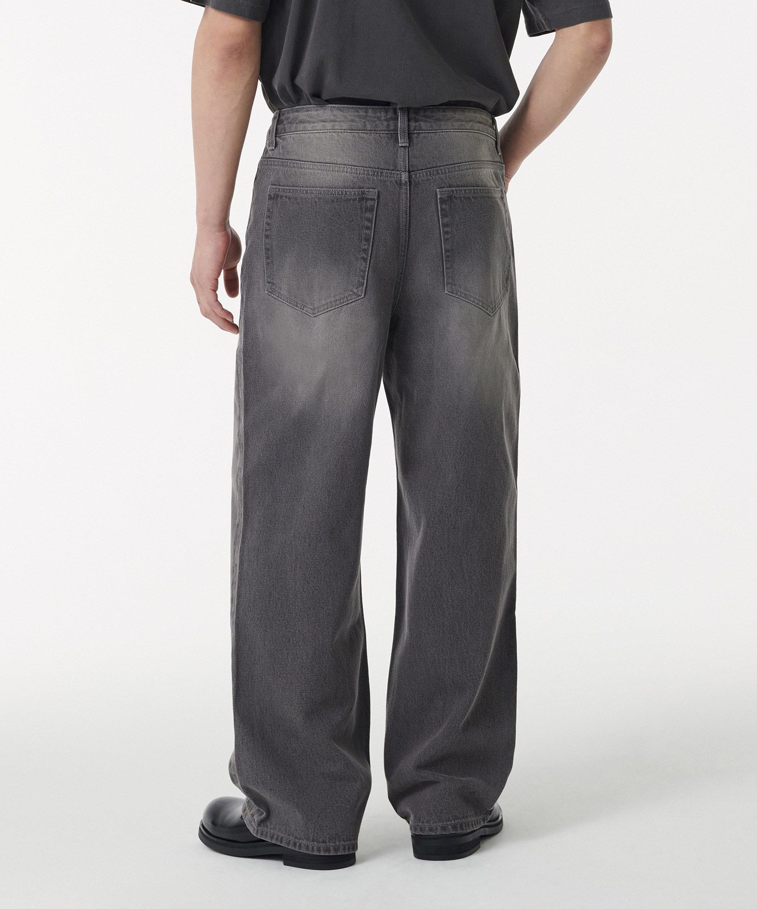 ★MUSINSA STANDARD★ Big Wide Denim Pants Medium Indigo MMDN MUSINSA | MUSINSA STANDARD Big Wide Denim Pants [Medium Indigo]