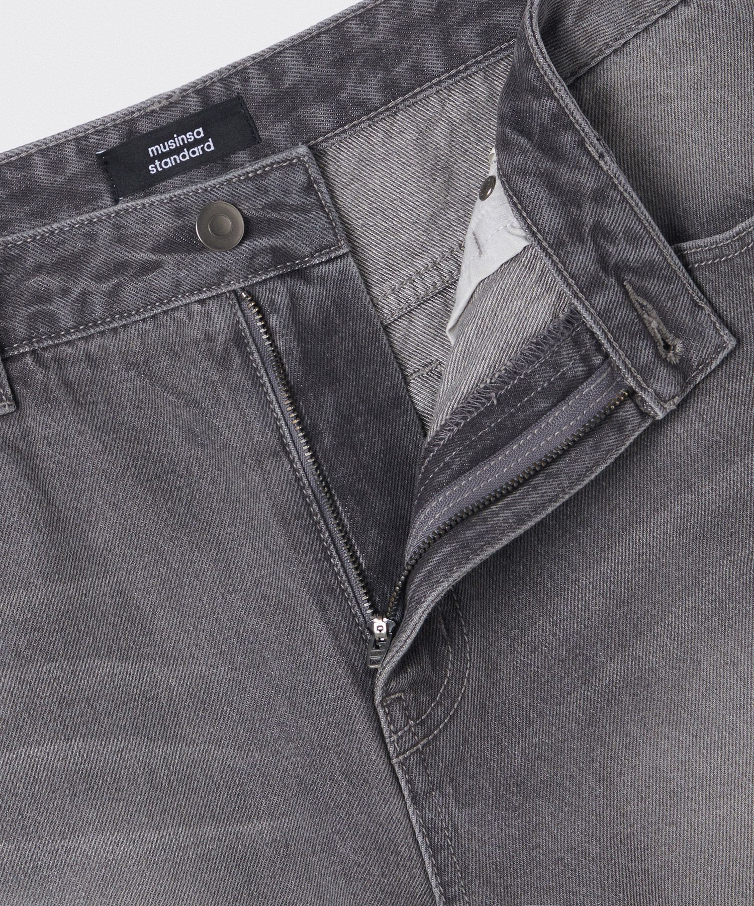 ★MUSINSA STANDARD★ Big Brush Cargo Bermuda Denim Pants Bla MUSINSA | MUSINSA STANDARD [Cool Standard] Big Brush Bermuda