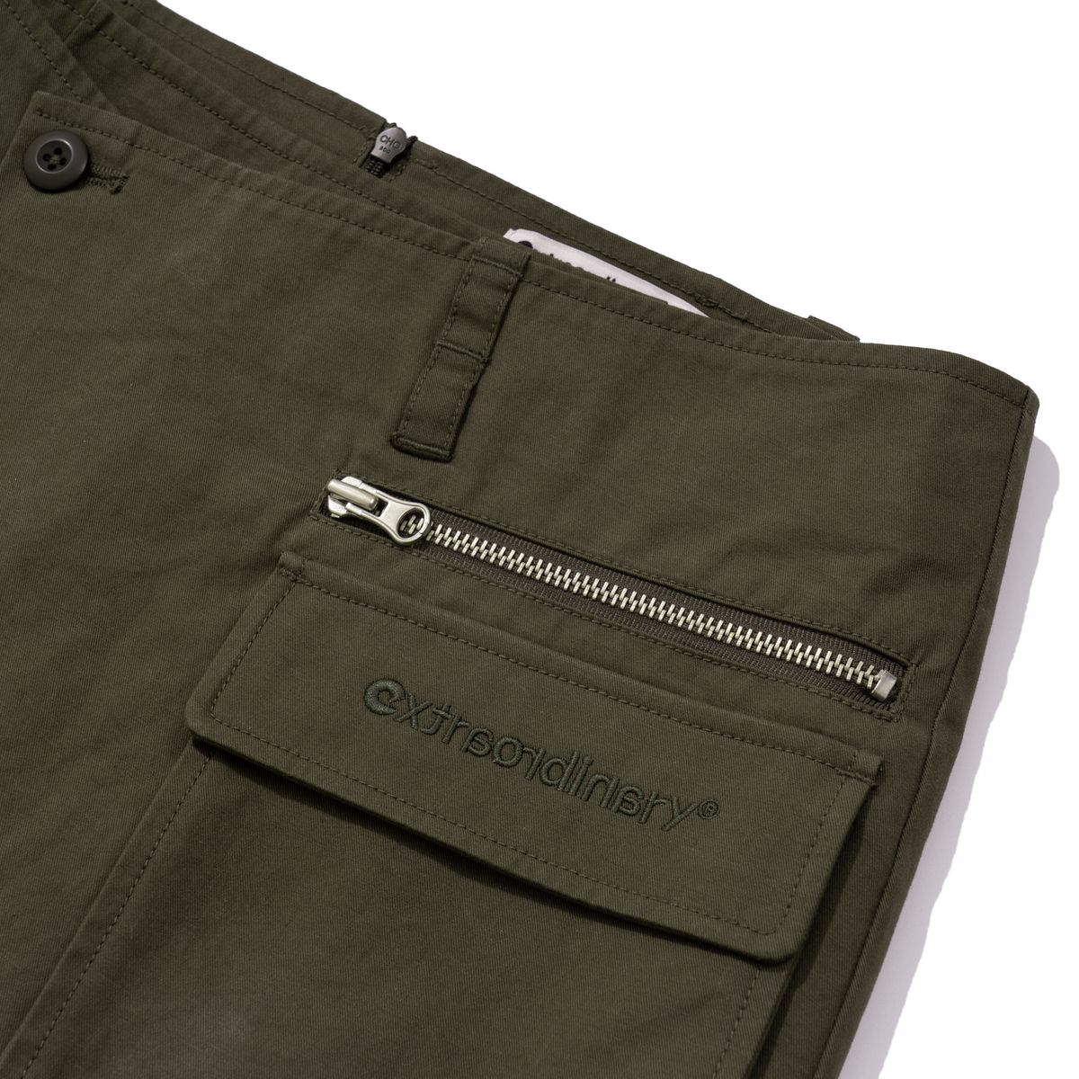 엑스트라오디너리(EXTRAORDINARY) WOMEN CARGO WRAP SKIRT   KHAKI