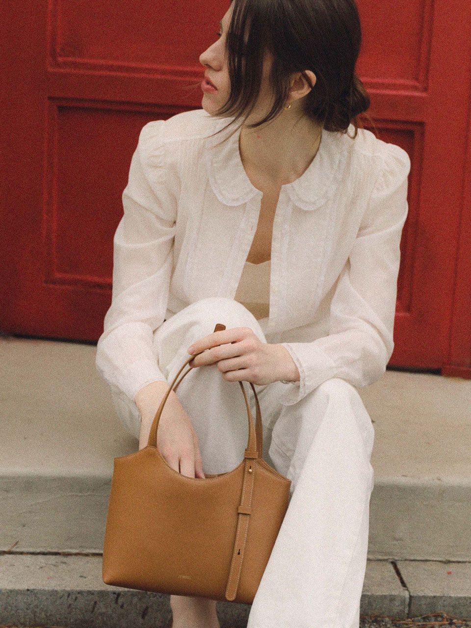 ★DE MERIEL★ 90 Veneta bag Small Soft Brown VENETA MUSINSA | DEMERIEL 90 Veneta bag Small Soft Brown