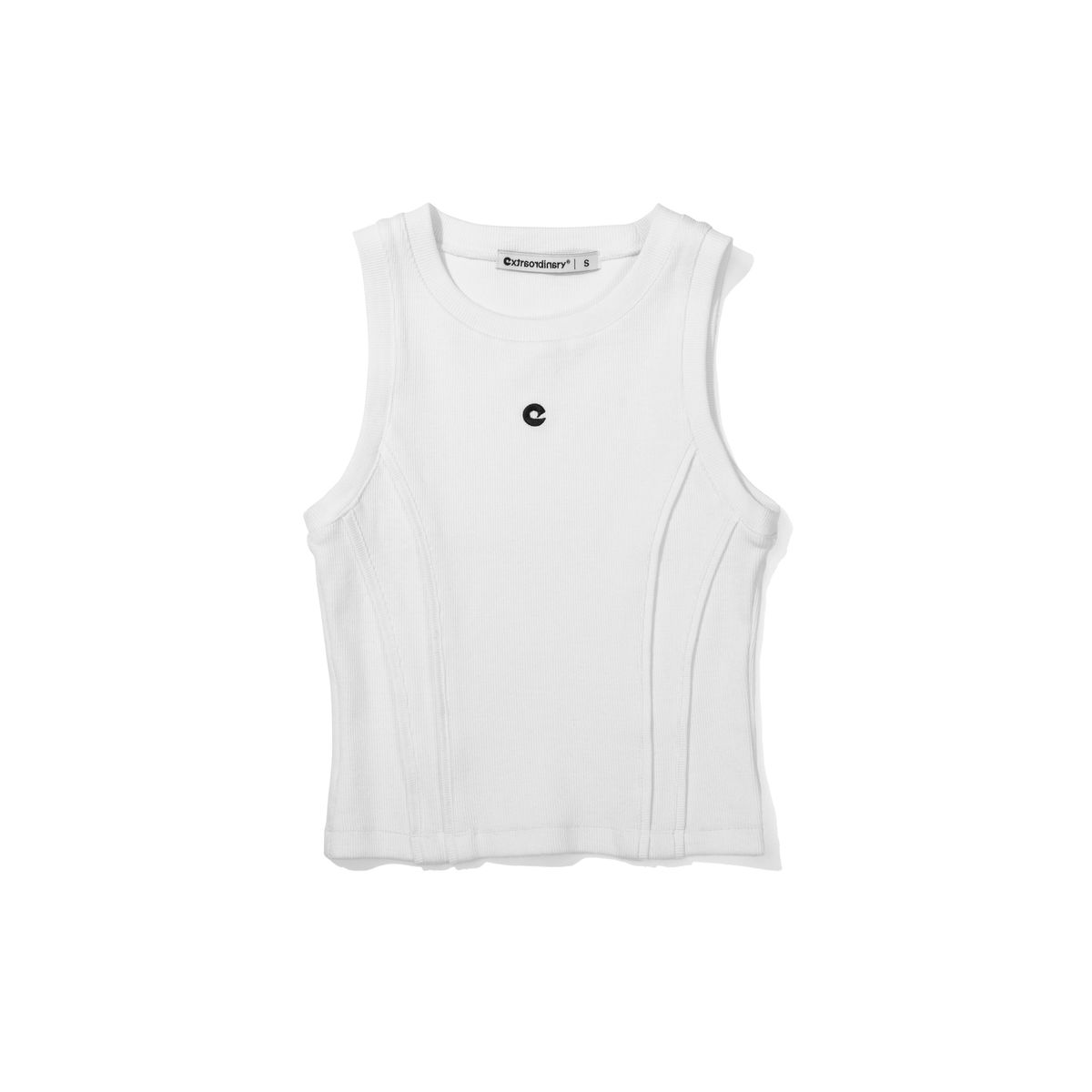 엑스트라오디너리(EXTRAORDINARY) WOMEN SYMBOL TANK TOP   IVORY