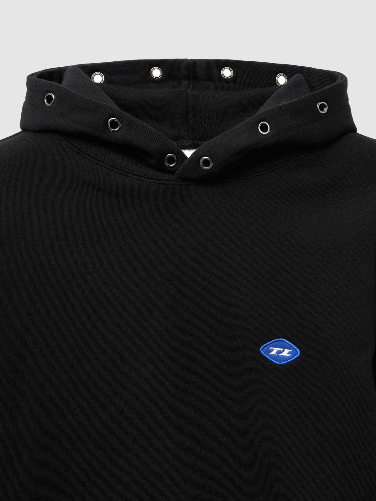 탭루덴스(TABBLUDENS) Punch Hole Hoodie_Black