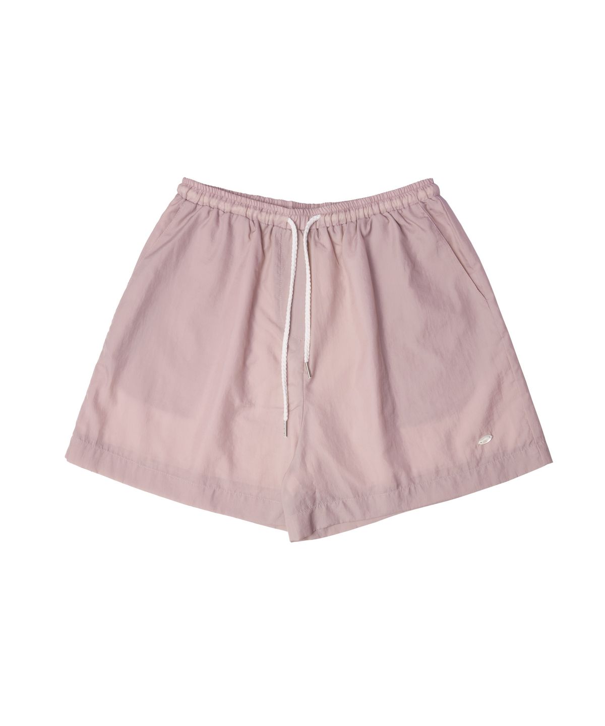 반원 아틀리에(VANONE ATELIER) P3192 밴딩 나일론 쇼츠_Indie pink