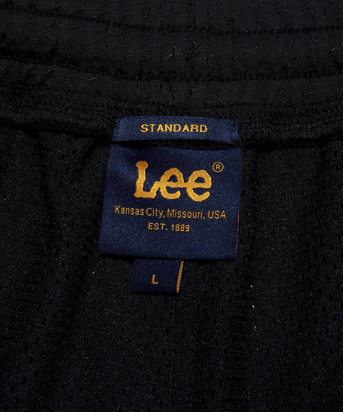 리(LEE) 메쉬 쇼츠 블랙
