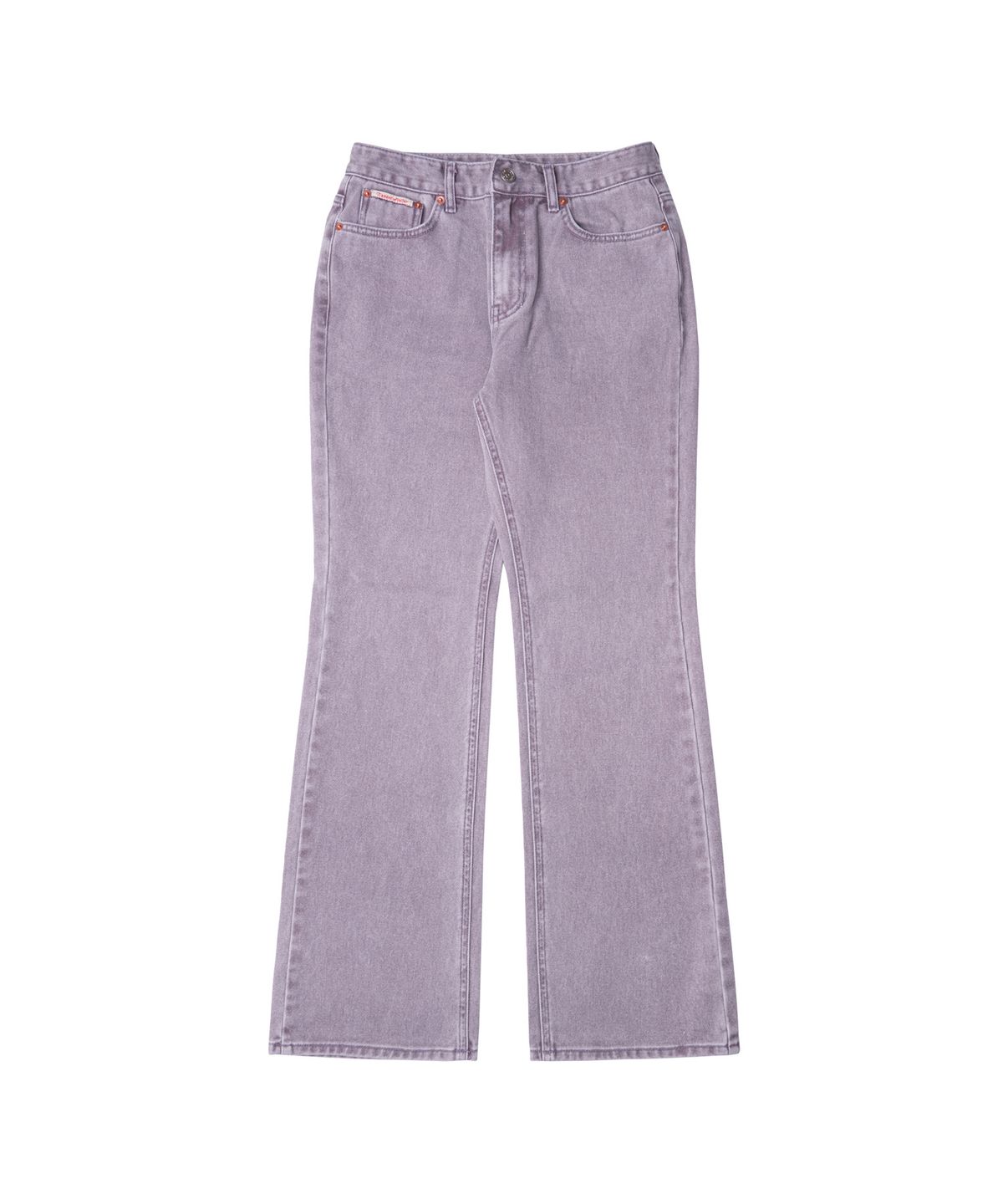 반원 아틀리에(VANONE ATELIER) P3194 피그먼트 플레어 팬츠_Purple