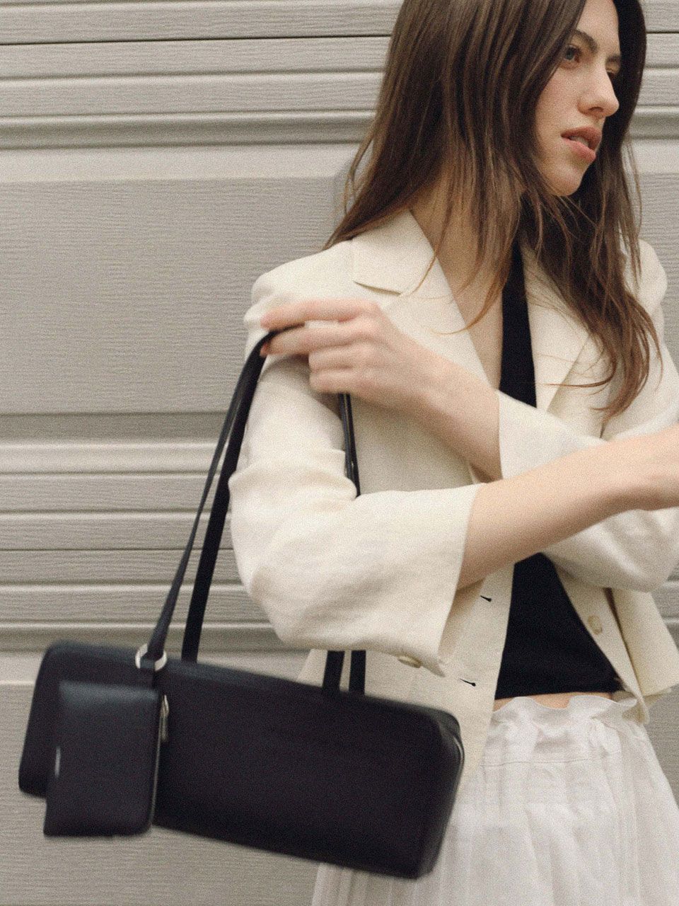 【DE MERIEL】East West Bag MUSINSA | DEMERIEL East West Bag Black