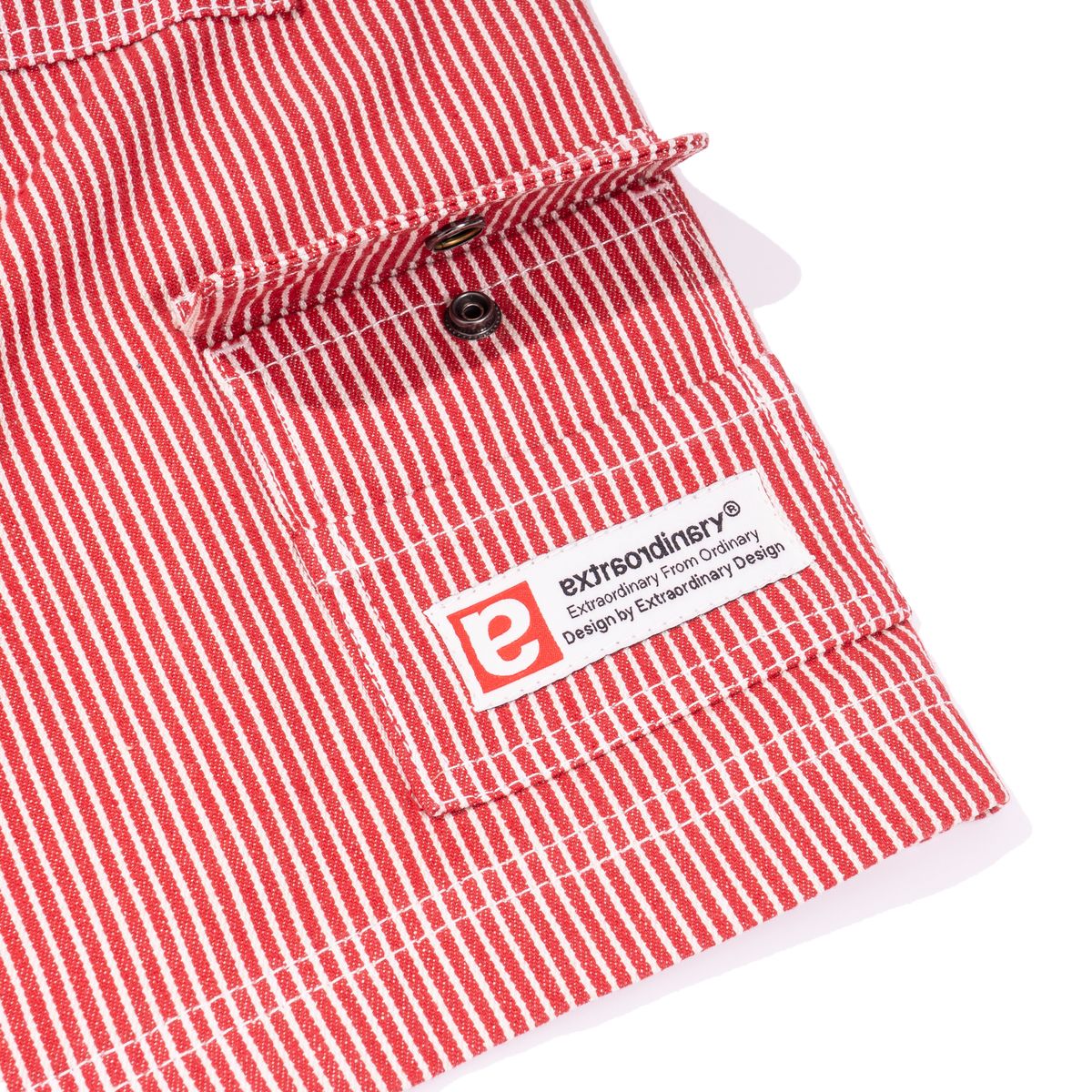 엑스트라오디너리(EXTRAORDINARY) HICKORY SHORTS   RED